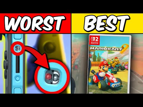 The BEST and WORST Reveals in the Nintendo Switch 2 Trailer!