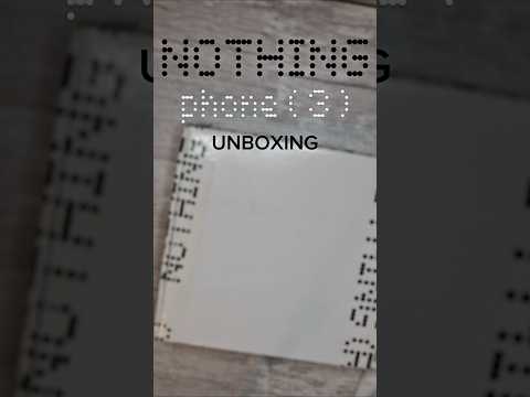 Nothing Phone (3) Unboxing - Ugly or Beautiful?