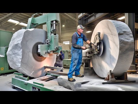 How Manufacturing mountain Stone Amazingly Works Marbile Making
