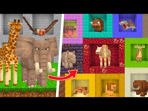 I Collected Non-Existent Animals in Hardcore Minecraft