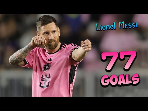LIONEL MESSI - All 77 Goals for Inter Miami | Magic Messi