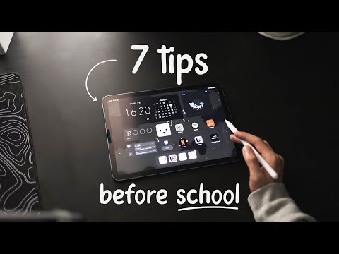 7 habits & tips before school | back to school