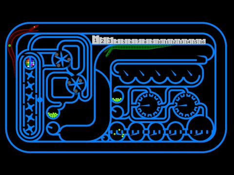 The Snake - Elimination Marble Race 8 in Algodoo