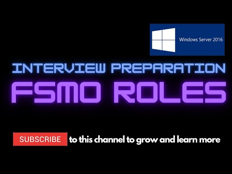 FSMO Roles in Active Directory | Interview Questions