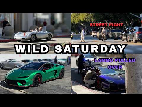 WILD SATURDAY SPOTTING | street fight, Car Show, and WTF moments!