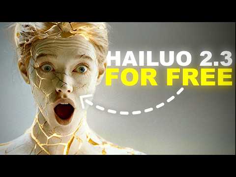 How to use HAILUO 2.3 (FOR FREE!)