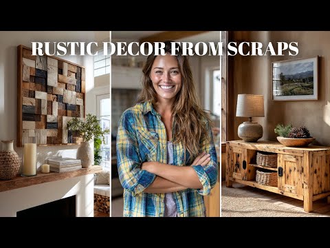 ♻️ Upcycled Wood Projects: Building Charming DIY Home Decor from Remnants