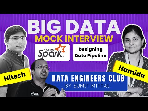 Big Data Engineer Mock Interview | Big Data Project Pipeline | Managerial #interview #question