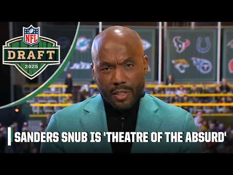 Louis Riddick: Shedeur Sanders snub isn't about football ... it's a personal discussion | NFL Draft