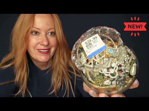 This Old Jewelry Jar Was "Worthless"… Until I Opened It! Gold Silver Costume Jewelry - DIOR?