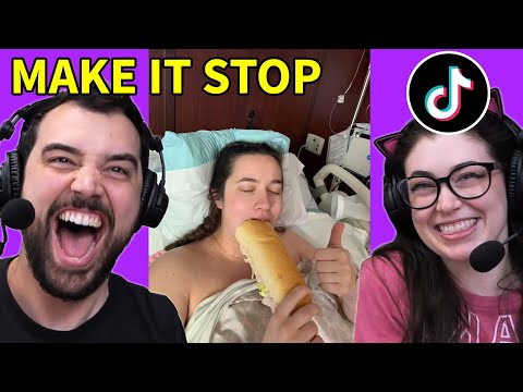 Forcing my husband to watch my favorite TikToks