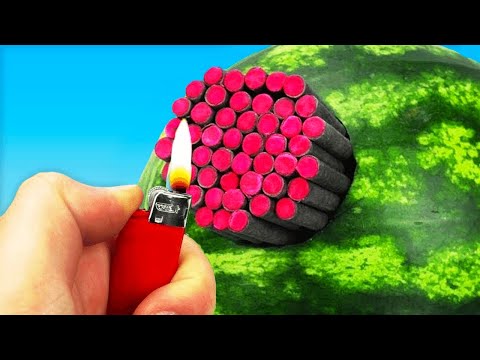 AMAZING WATERMELON EXPERIMENTS