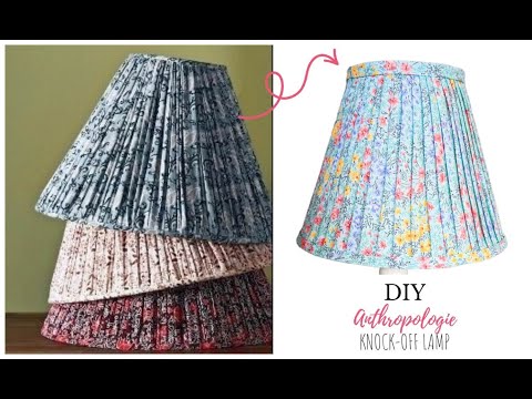 DIY Anthropologie Lamp Dupe - Part Two