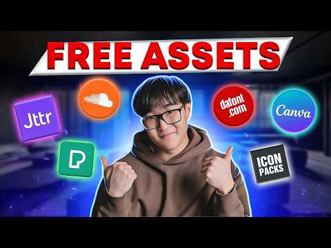 Where to Find FREE Assets to use when Video Editing (2024 Edition)