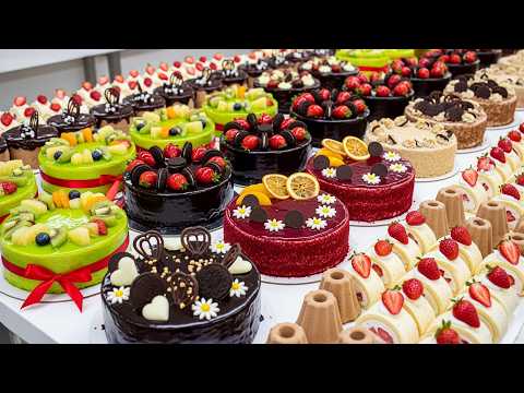 Awesome! Turkish Best Cake Making! Decoration, Process and Secrets