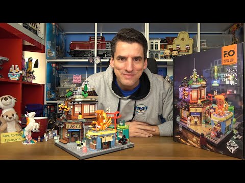 Fast perfekt und es wird immer besser! FunWhole® F9073 Cyberpunk Japanisches Izakaya