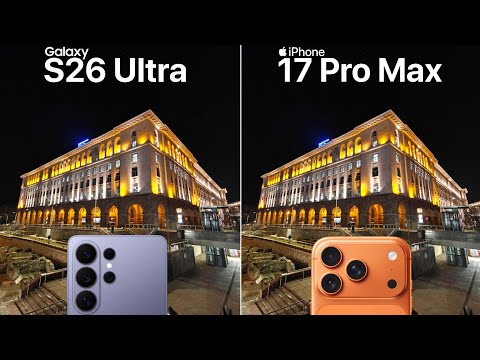Samsung Galaxy S26 Ultra VS iPhone 17 Pro Max Camera Test Comparison