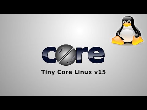 Tiny Core Linux v15 Установка и как выглядит.
