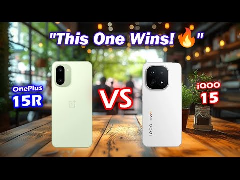 Camera King or Gaming Beast? 👑 OnePlus 15R vs iQOO 15 🔥