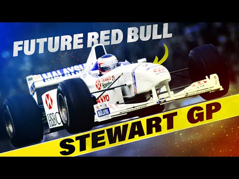 STEWART, L'ÉQUIPE QUI A LANCÉ RED BULL F1 !