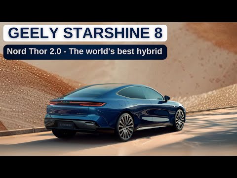 Thermal efficiency of 46.5%. Geely Starshine 8 #geely #car #review #testdrive