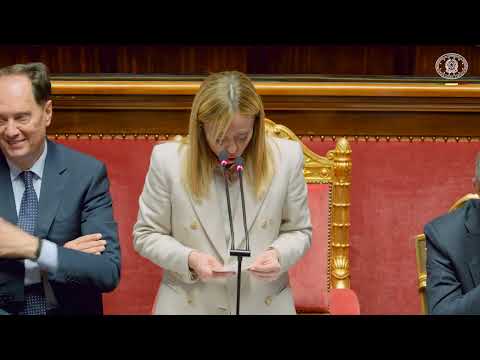 Ora in diretta l'intervento di replica del di Giorgia Meloni al Senato per il Consiglio Europeo.