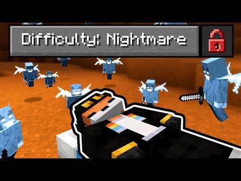 So I made a "nightmare" Difficulty in Minecraft...