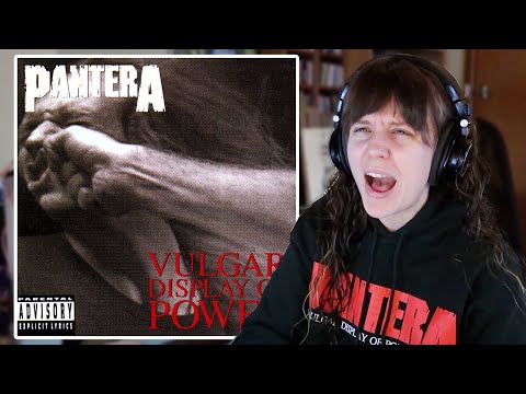 Pantera - Vulgar Display of Power (first time album reaction)