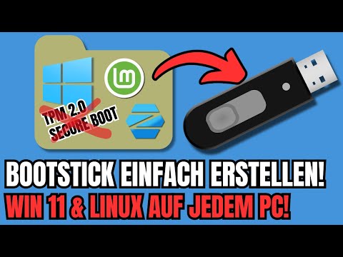 Create a bootable USB stick with RUFUS – including Windows 11 without TPM & Secure Boot!