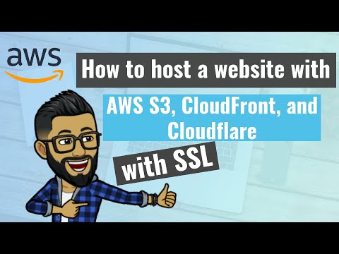 How to host a static website with AWS S3 and CloudFront with HTTPS enabled