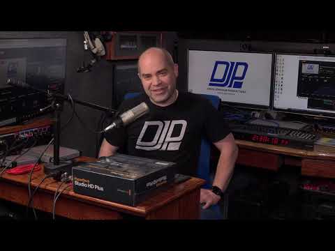 HyperDeck Studio HD Plus Unboxing (compared to HyperDeck Studio Mini)