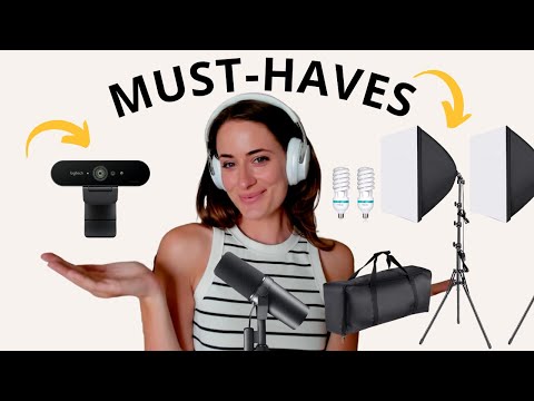 Must-Have Equipment to Create an Online Course 🎙️