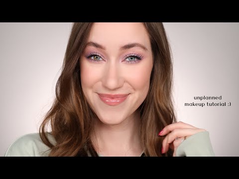 UNPLANNED makeup tutorial (I LOVE IT)