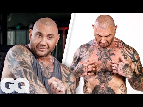 Dave Bautista Breaks Down His Tattoos | GQ