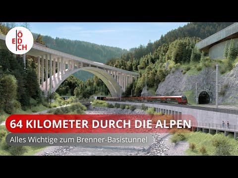 Längste unterirdische Eisenbahnverbindung der Welt: Das ist der Stand beim Brenner-Basistunnel 2025!
