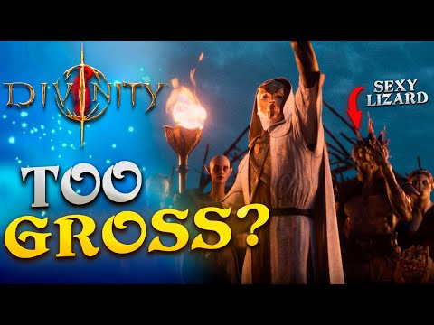 Divinity - Did Larian Take the Cinematic Announcement Trailer Too Far? STRICTLY ONLY 18 +🩸🦎