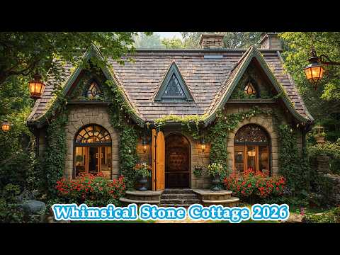 Whimsical Stone Cottage Tour | Where Every Corner Feels Like a Storybook Cozy Interiors