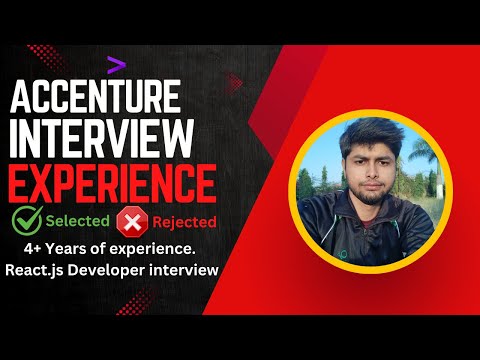 4.5 years experienced Frontend developer interview in Accenture #react