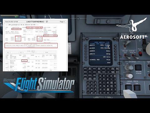 MSFS Aerosoft CRJ Tutorial Ep3: Feeding the FMS!