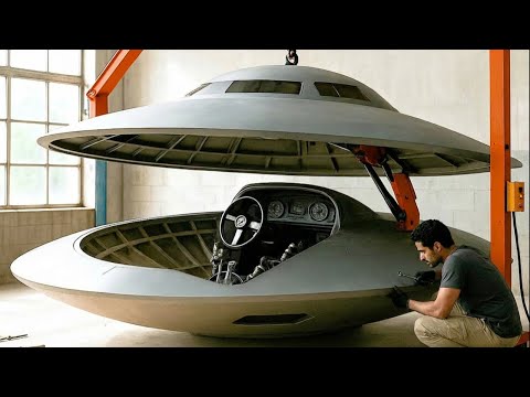 Man Creates DIY UFO Boat With Car Engine | Start to Finish by ‪@Mr_Ho‬