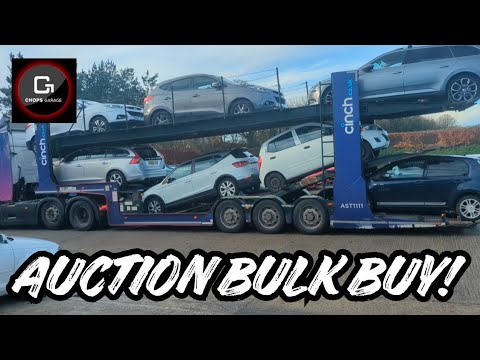 I bought a FULL car transporter from We Buy Any Car!