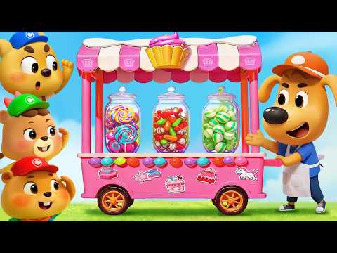 Kids Built A Secret Supermarket | Pretend Play | Story | Sheriff Labrador | Kids Cartoon | BabyBus