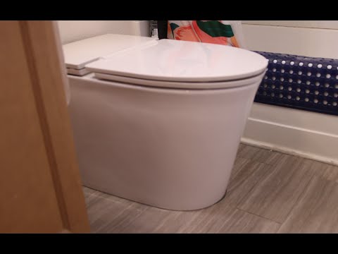 Installing A Toilet, Moving The Water Supply Angle Stop, And Installing A Bidet Outlet