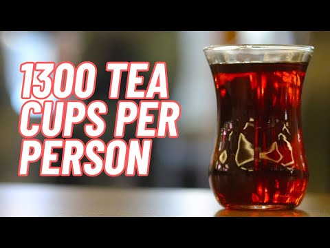 How Turkey Consumes 250 Million Cups Of Tea Every Day #turkey