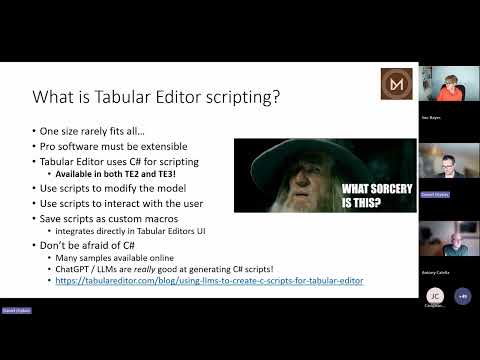 Tabular Editor Scripting Magic: Master Models, Macros & DAX Automation with Daniel Otykier