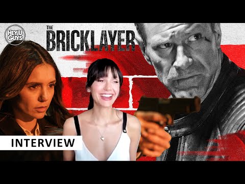 Nina Dobrev on The Bricklayer, Aaron Eckhart, loving Greece & favorite character to have drinks with