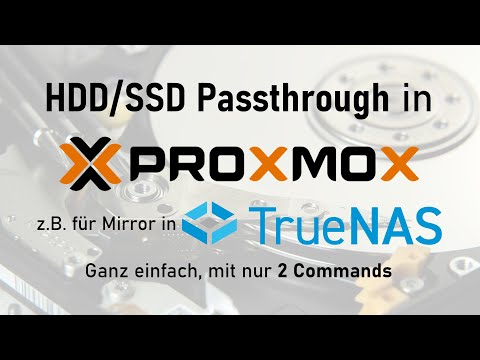 Proxmox HDD Passthrough Guide – Passing Hard Drives Directly Through to TrueNAS