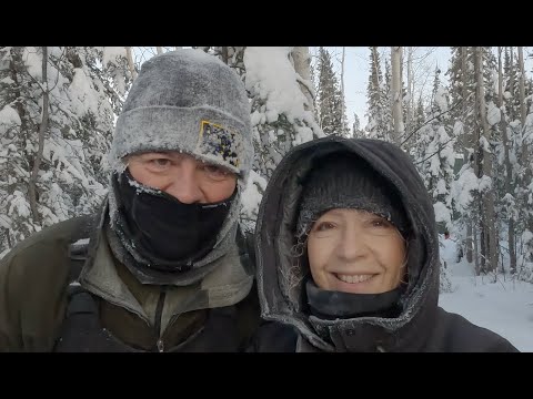 Off Grid Cabin Dried In but Polar Vortex Brings Build to a Sub-Zero Halt