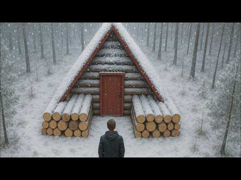 He’s Only 20 – But Built This Entire Cabin With Just Hand Tools. @lesnoy_badger1544