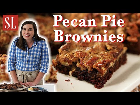 SWEET and GOOEY Pecan Pie Brownies | Layers of Deliciousness | South's Best Recipes